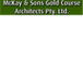 McKay  Sons Golf Course Architects Pty Ltd - Architect Gold Coast
