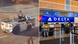 Intruder breaches airport security, takes stolen tarmac vehicle on reckless rampage Architect Gold Coast